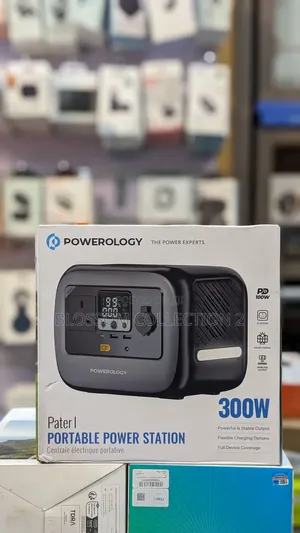 Powerology Pater I Portable Power Station 300w, Generator 236.25wh