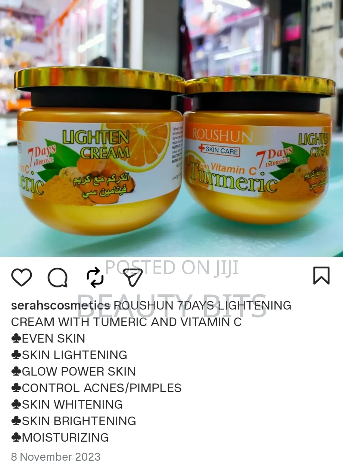 Tumeric Cream