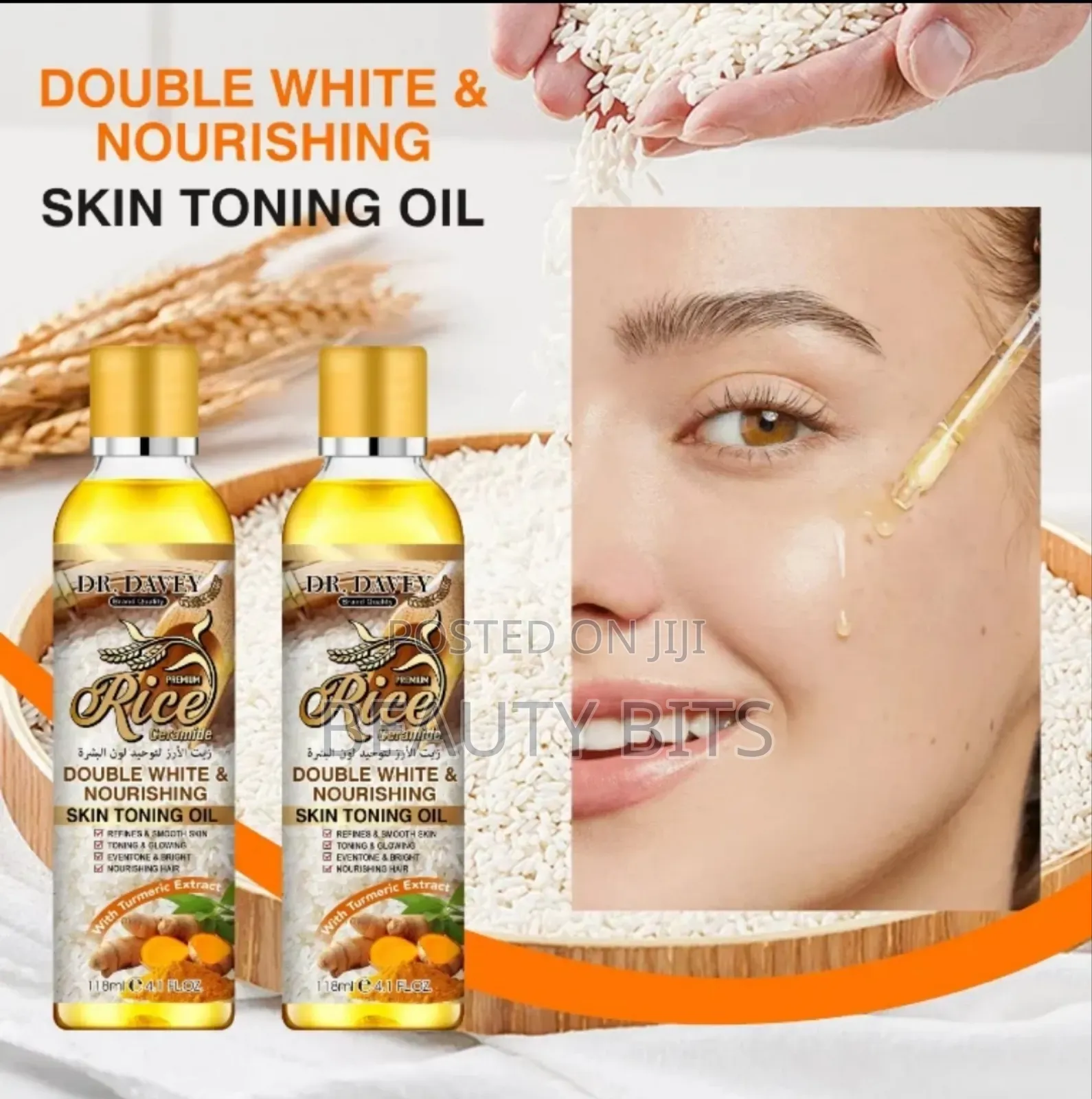 Rice Skin Toning Oil