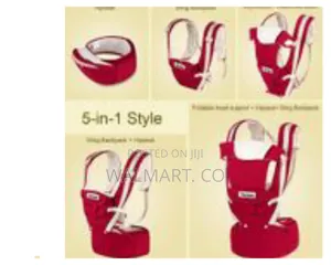 6 in 1 Breathable Baby Carrier With Waist Stool Hip Seat