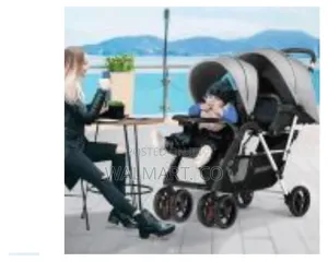 Twin Baby Stroller With Reclining Seats