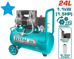 Air Compressor 24l Oil Free System (Total).