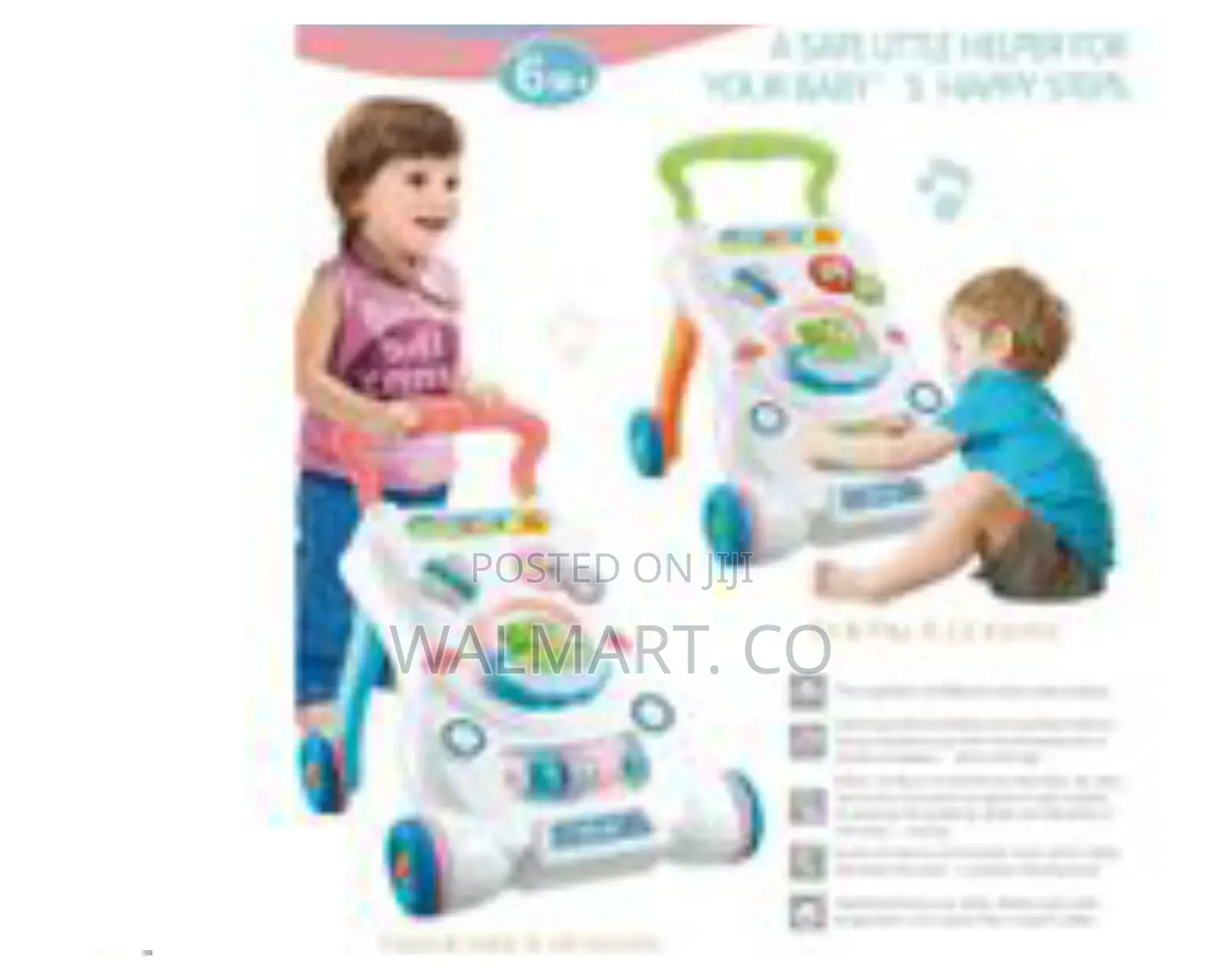 5 in 1 Children Stroll Along Music and Lights Walker