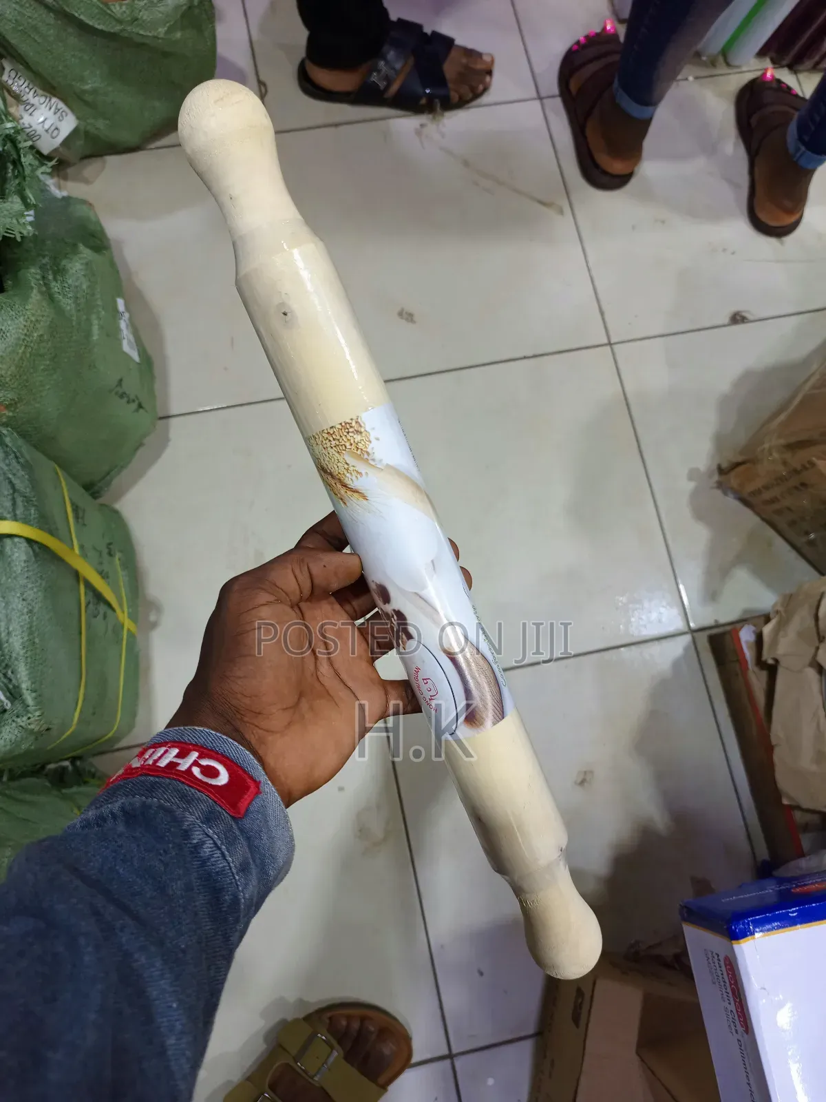 Wooden Rolling Pin.