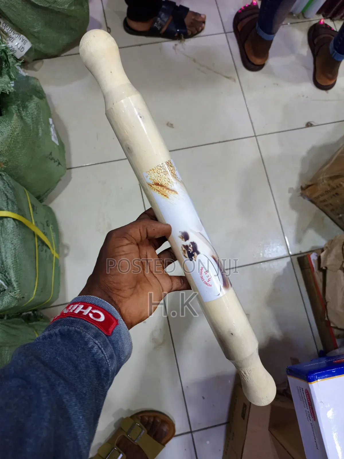 Wooden Rolling Pin.