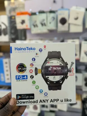 Haino Teko 4g Sim Card Android Smartwatch With GPS Wifi, Cameras
