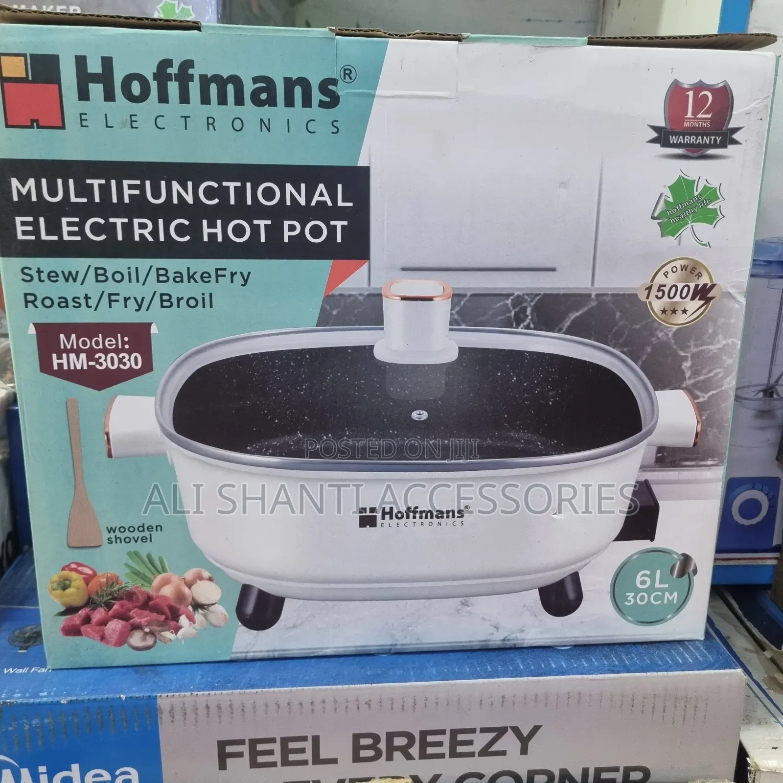 6l Electric Multifunctional Pot Hoffman