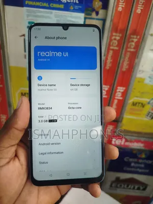 Realme Note 50 64 GB Black