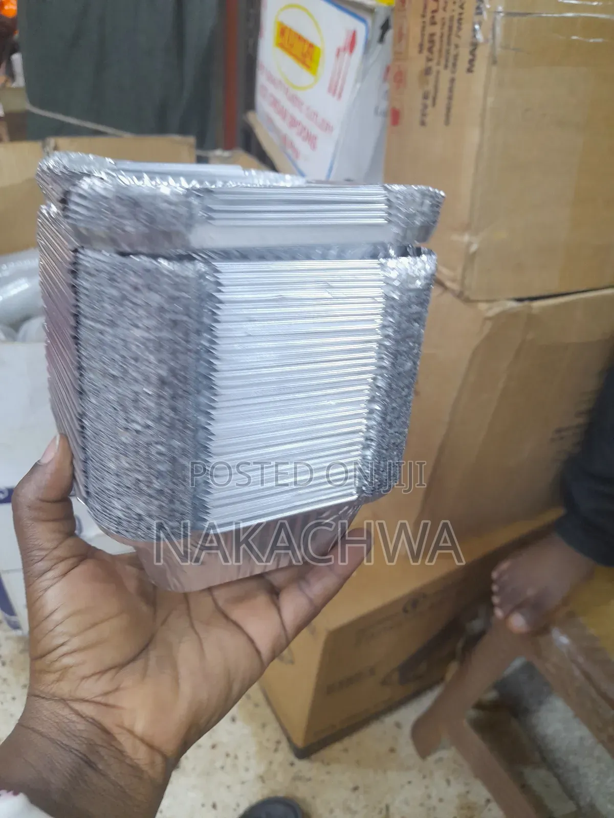 Its 12small Disposable Pices of Silver Plates