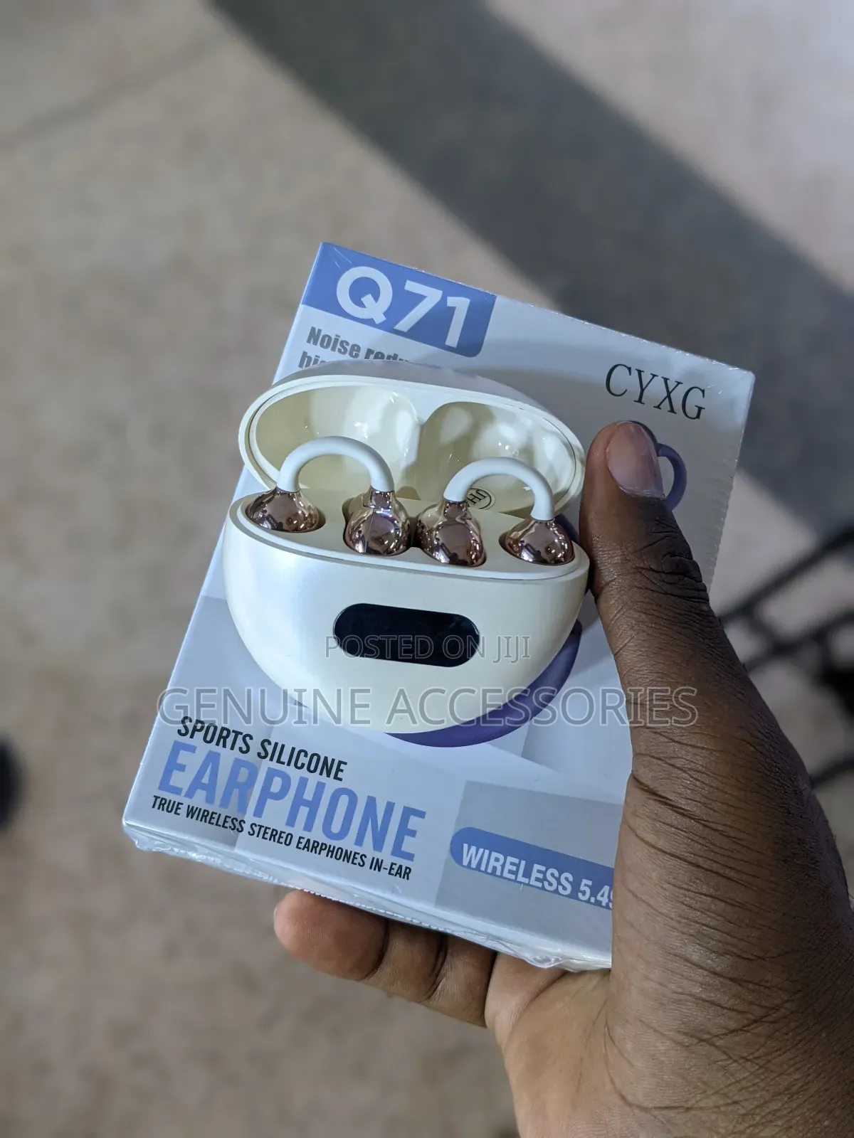 Q71 Clip-on Wireless Earbuds