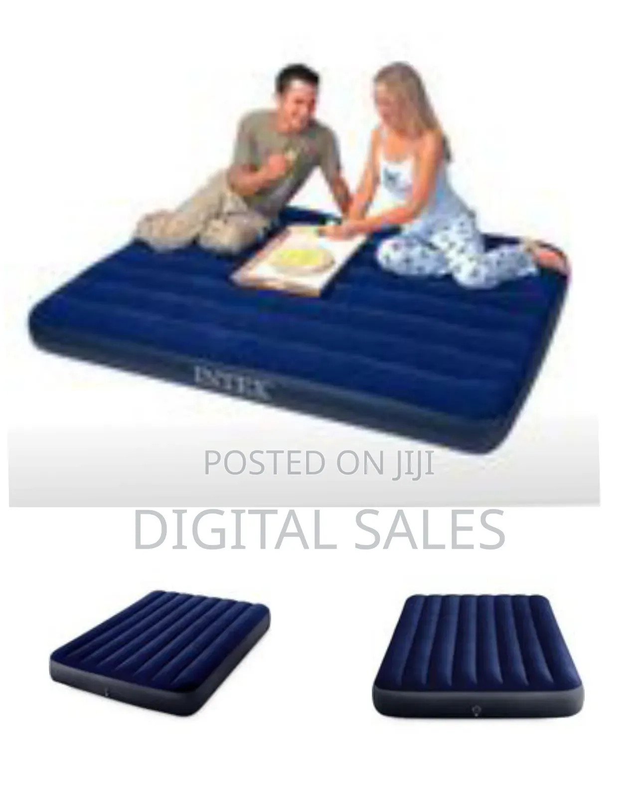 Inflatable Air Mattress - Multicolor