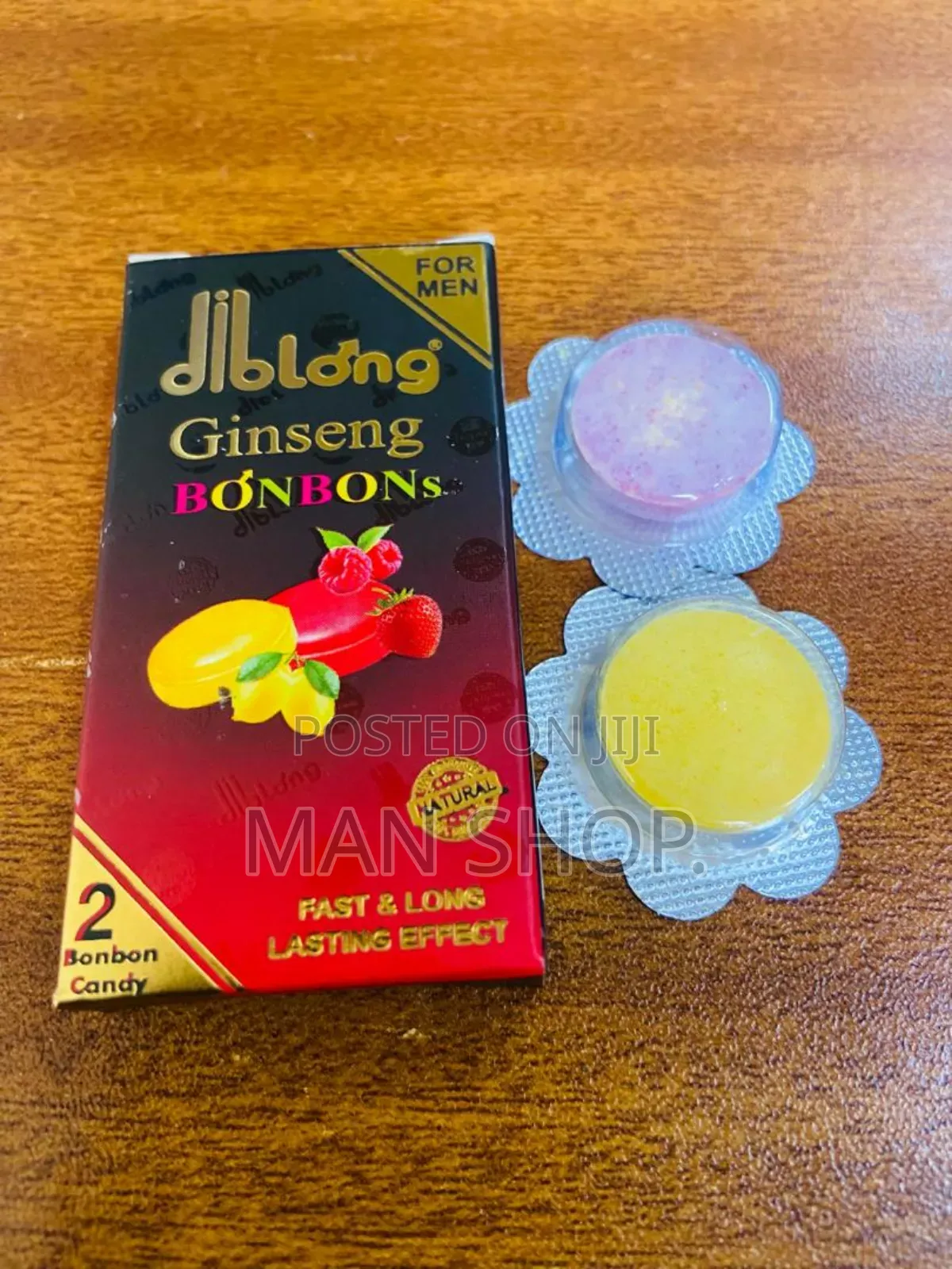 Diblong Bonbons for Stronger Man in Bed.2 Tabs