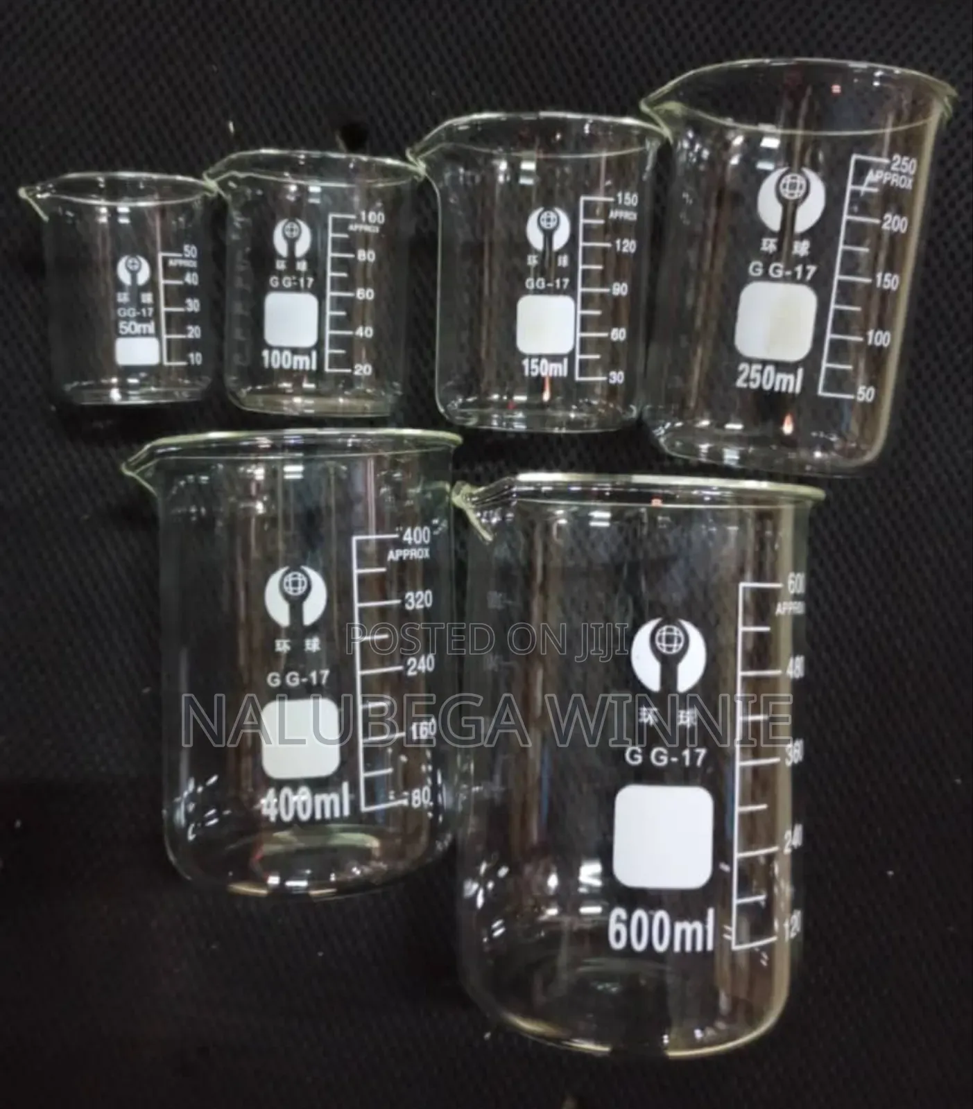 Glass and Plastic Beakers