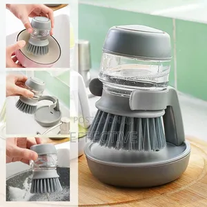 Soap-dispensing Palm Brush.