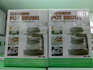 Soap-dispensing Palm Brush.