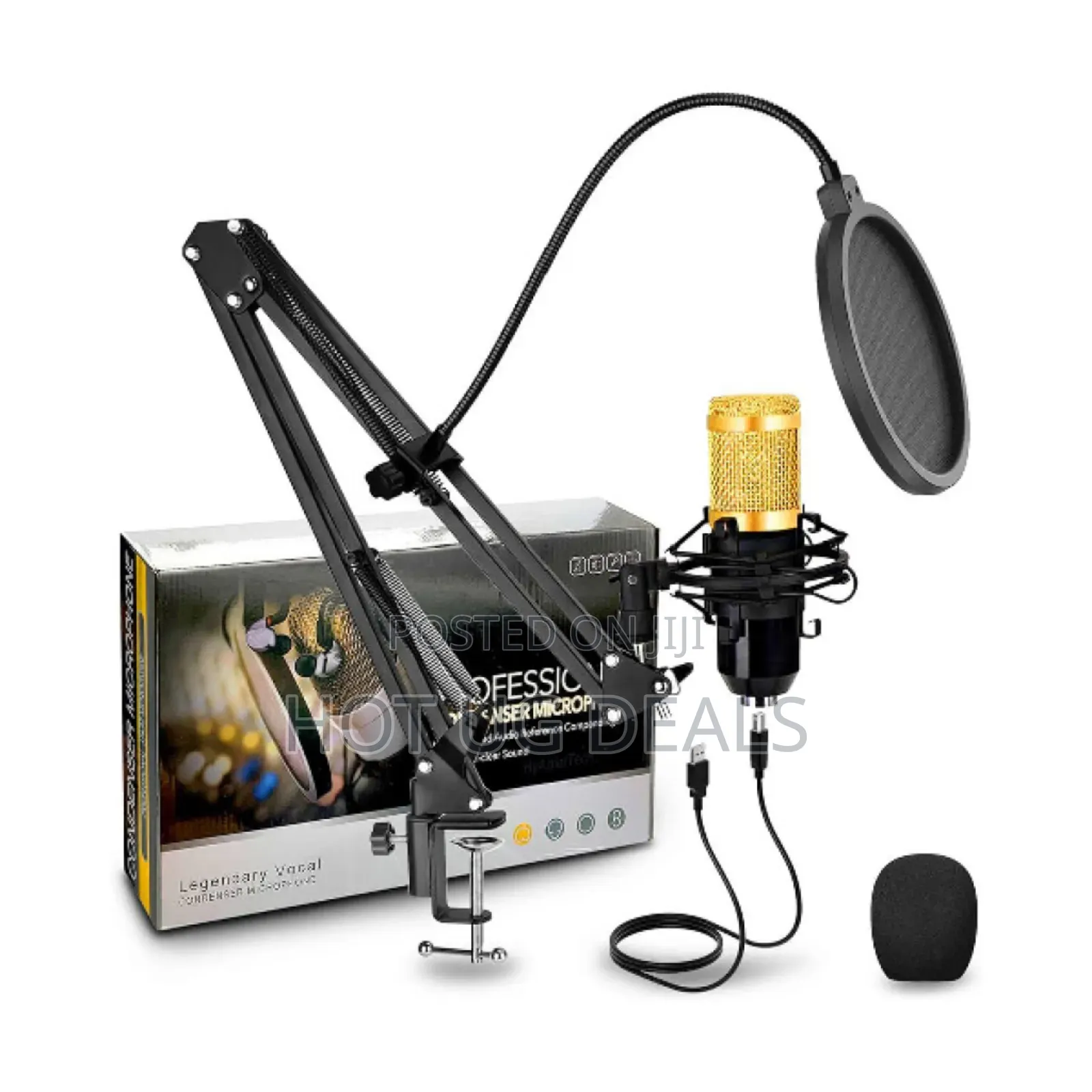 X60 Professional Condenser Professional Suspension Microphonekit
