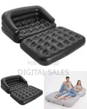 Inflatable Convertible Sofa Bed / Air Mattress