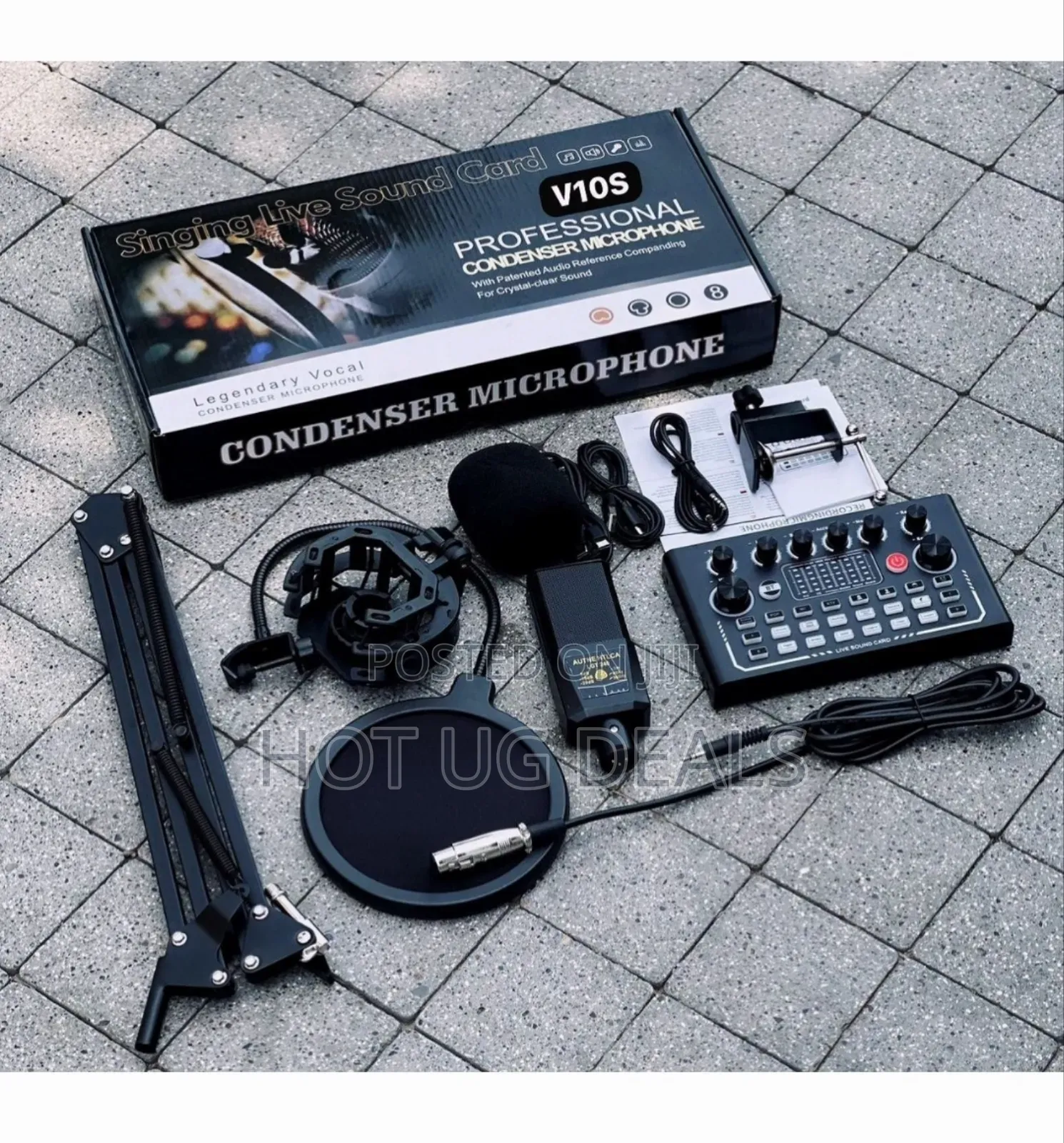 X60 Professional Condenser Microphone Set