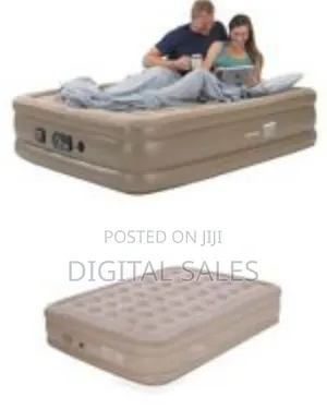 Premium Inflatable Air Mattress With Built-in Pump (190 X90 X 40cm)