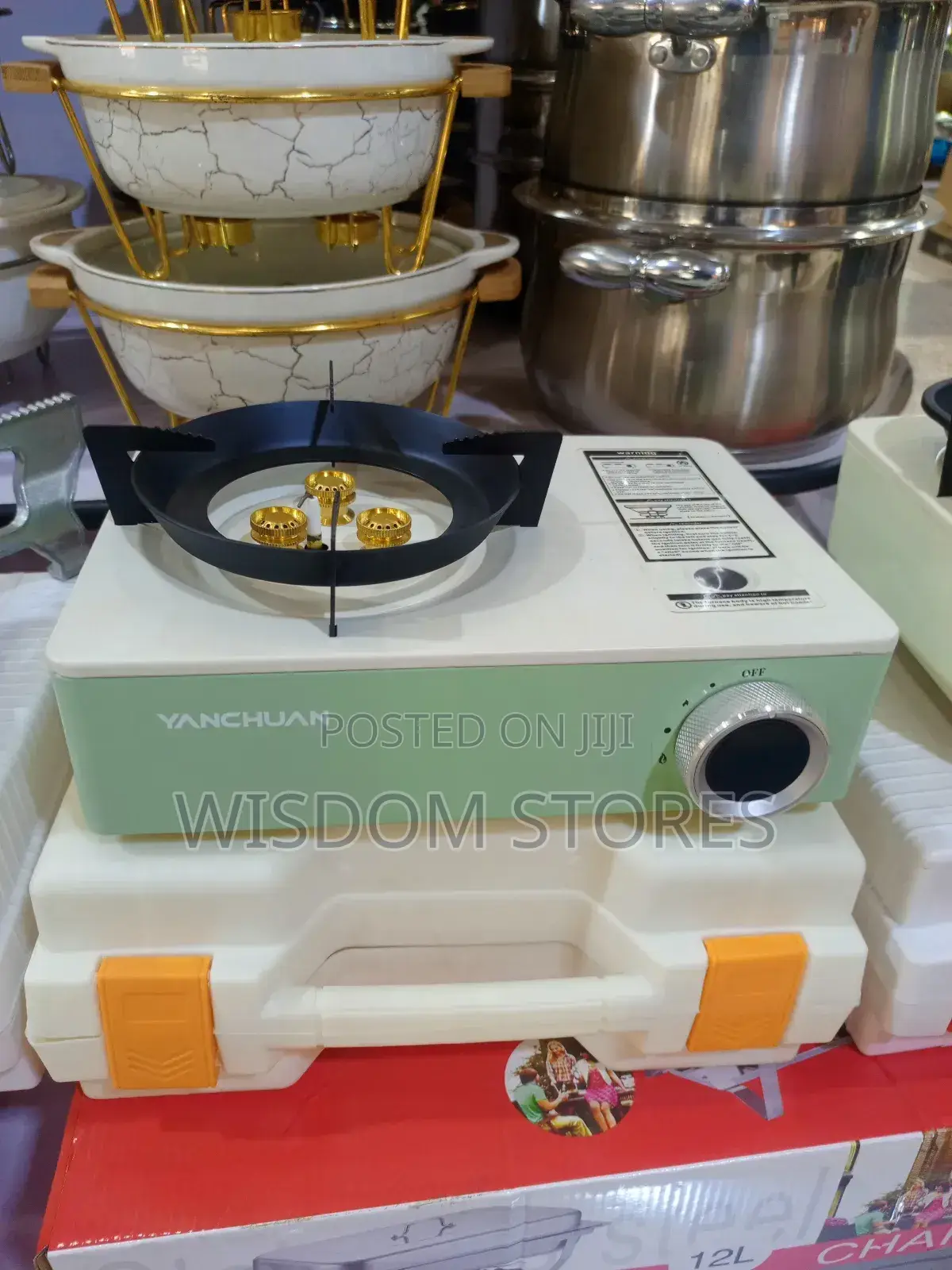 Camping Gas Grill Cooker