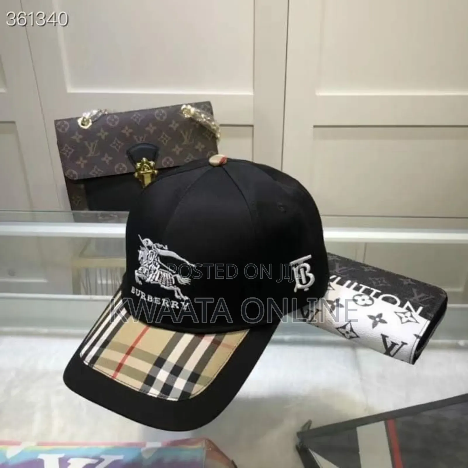 Burberry Baseball Cap Snap Back Adjustable Hat