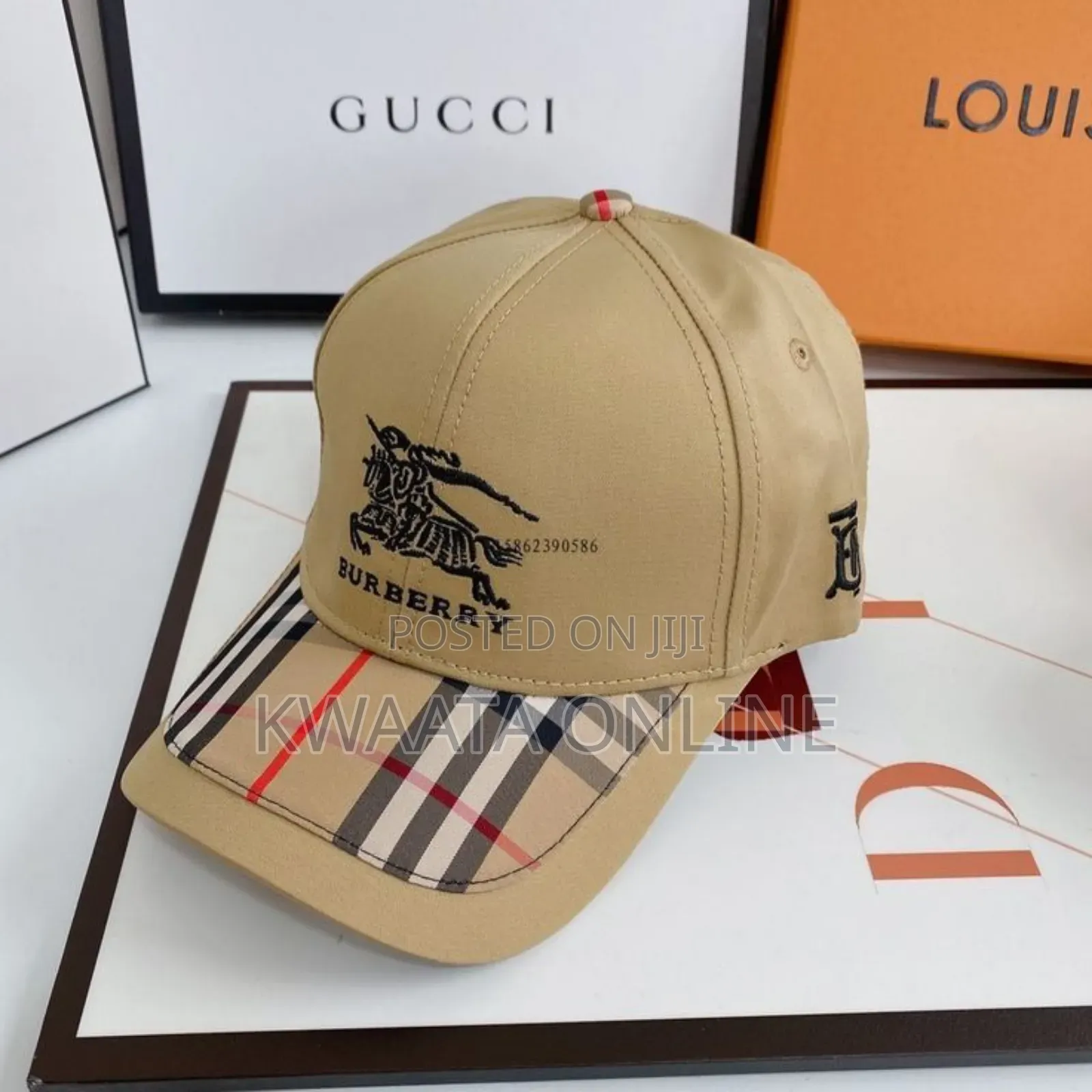 Burberry Baseball Cap Snap Back Adjustable Hat