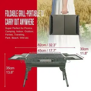 Portable Folding Charcoal Grill