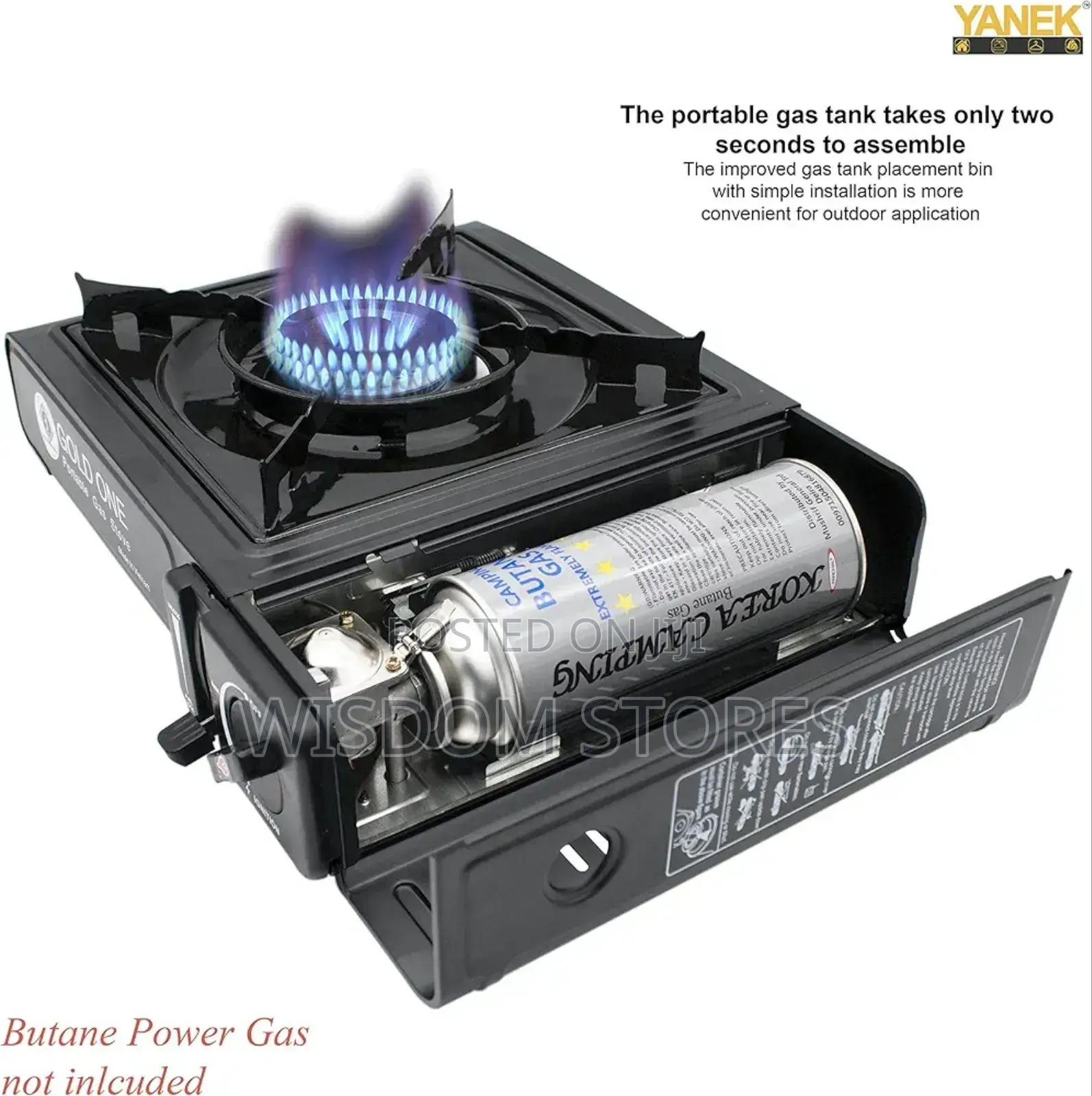 Yanek Portable Gas Stove