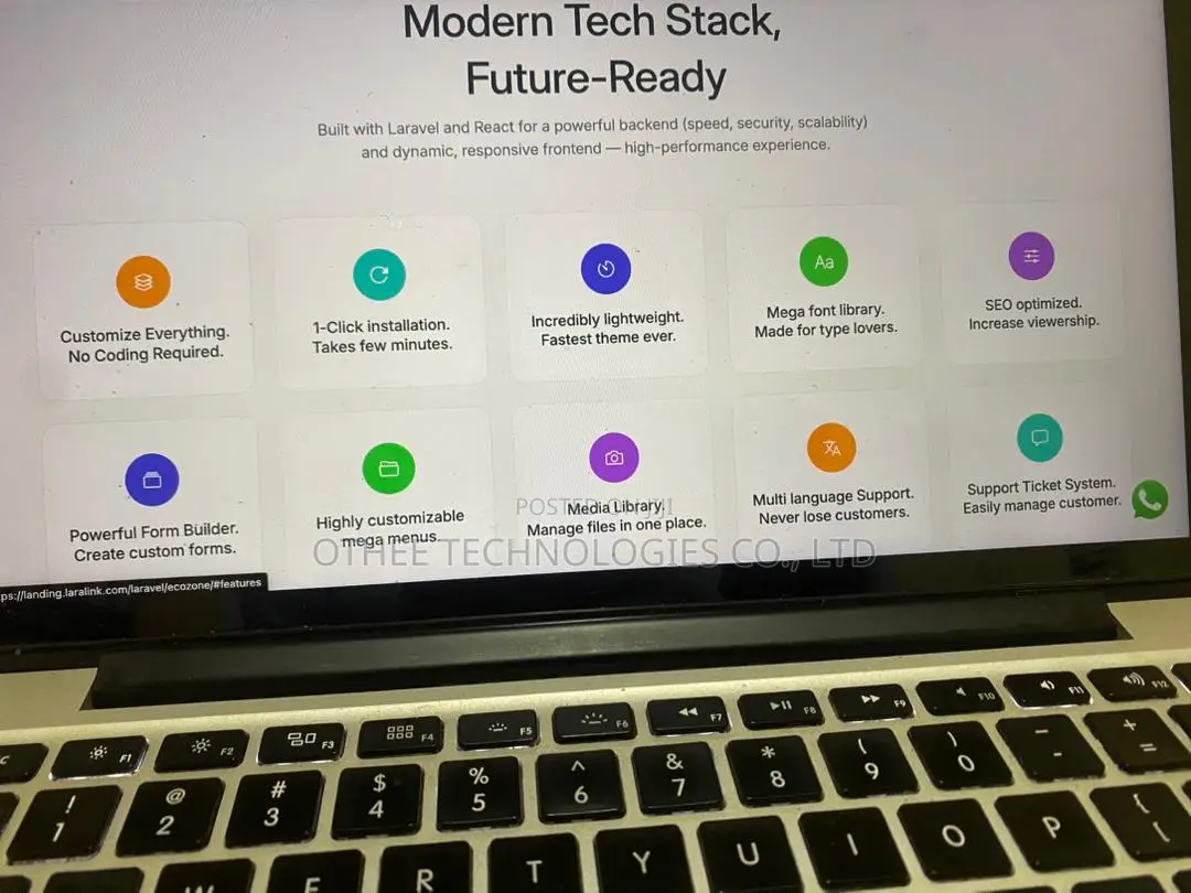 Ecology Environment Laravel CMS With Live Page Builder