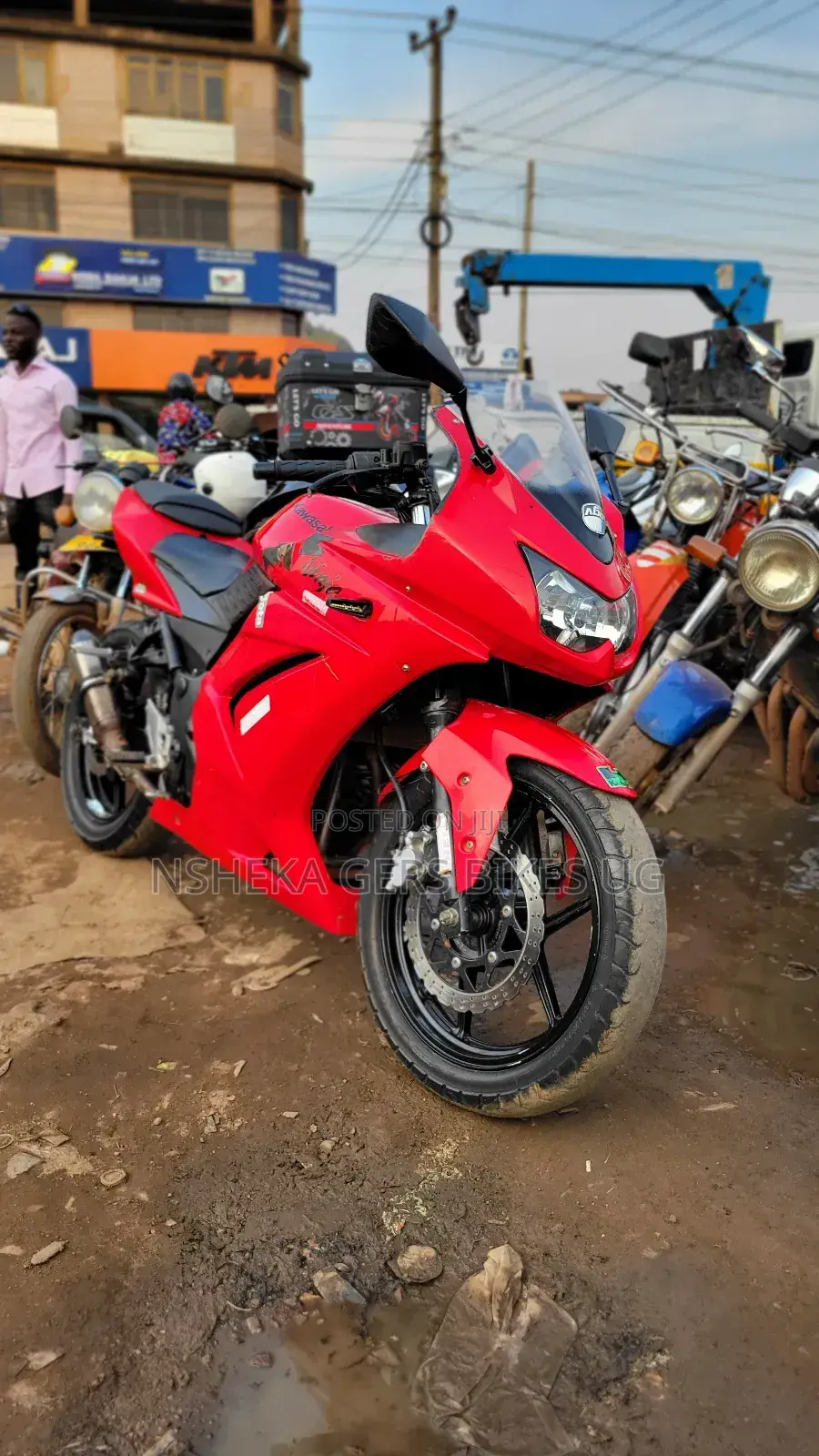 Kawasaki Ninja 300 2017 Red