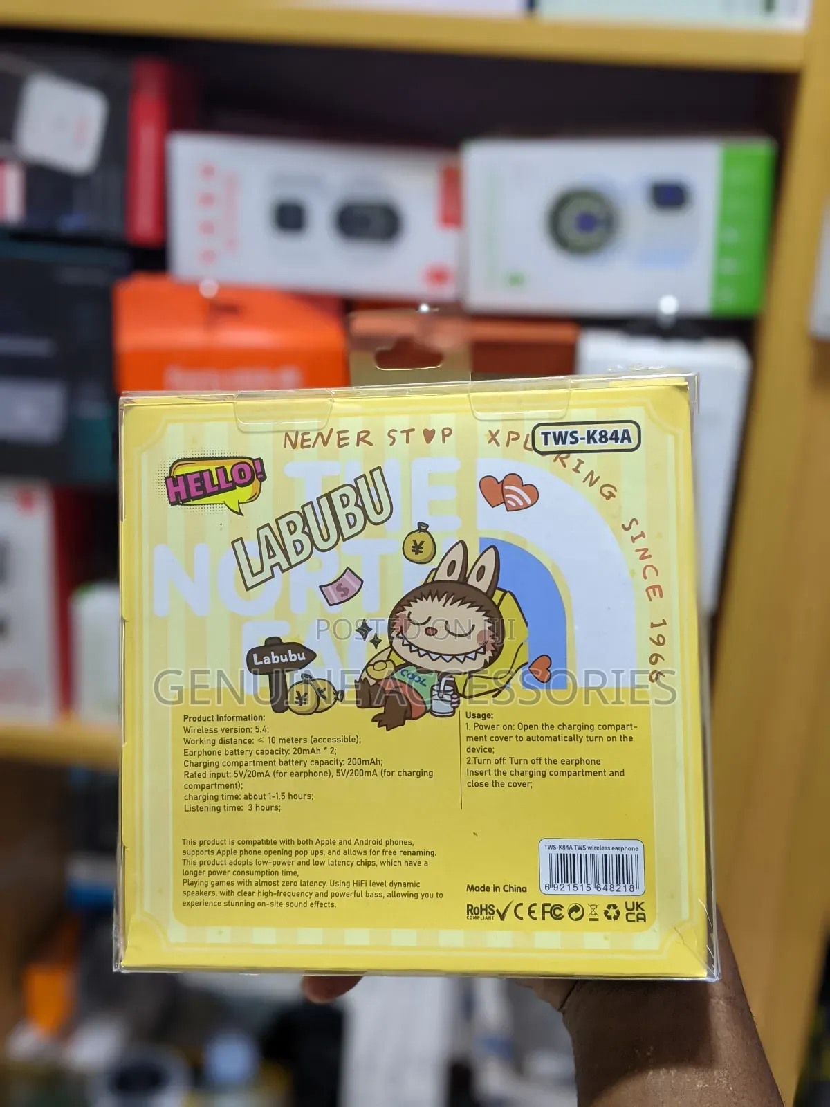 Labubu Earbuds Gift Box