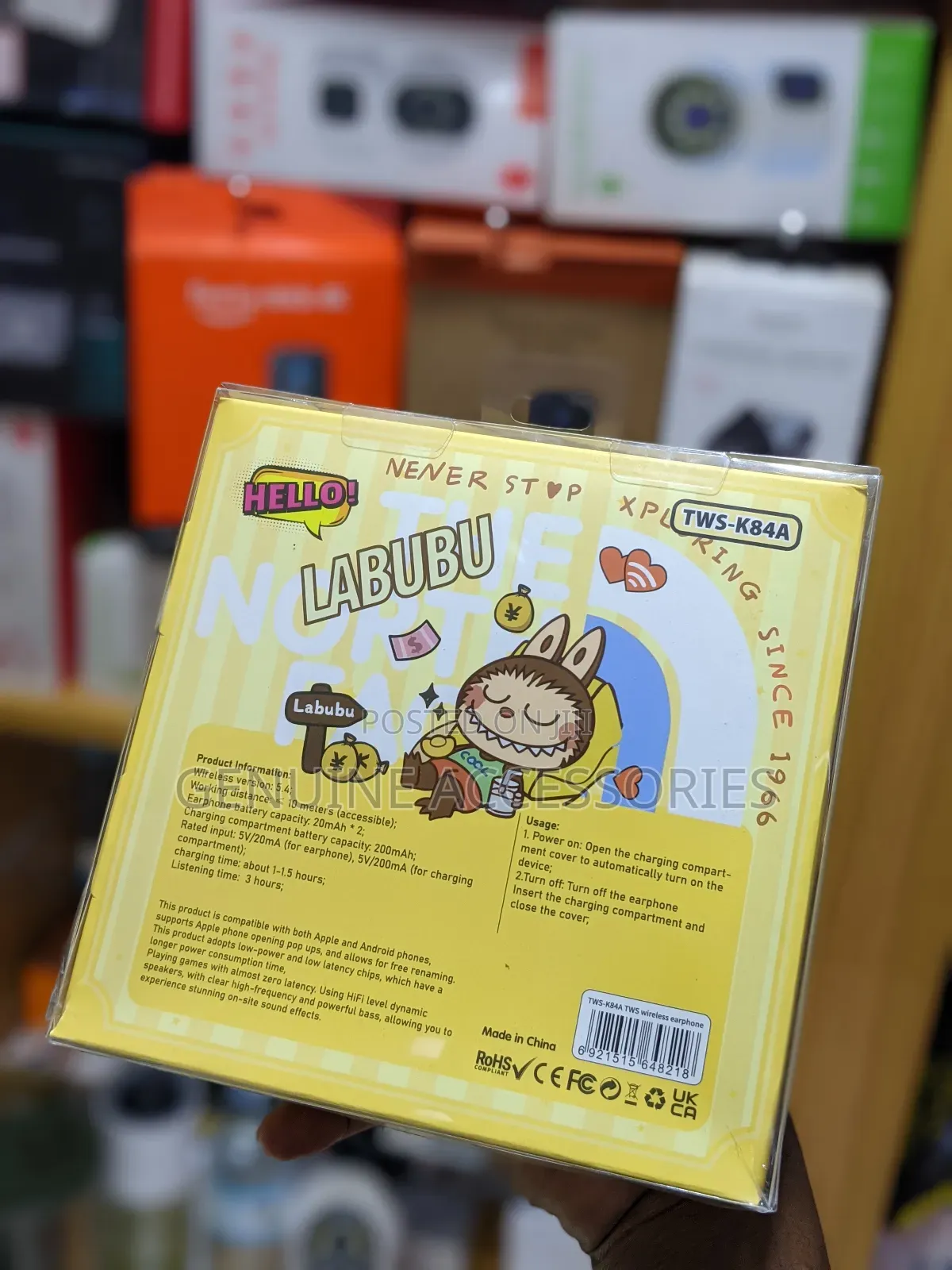 Labubu Earbuds Gift Box