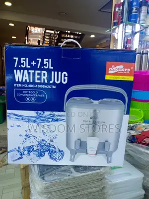 Daydays 7.5l+7.5l Hot and Cold Water Jug (Item No.: Idg-1500sa2ctm).