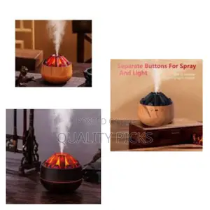 Simulated Charcoal Fire Aroma Humidifier