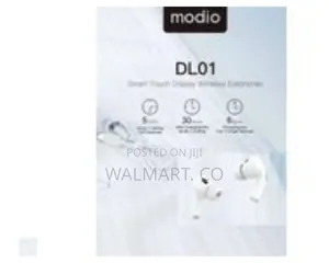 Modio Dl01 True Wireless Earphones With Smart Touch Display