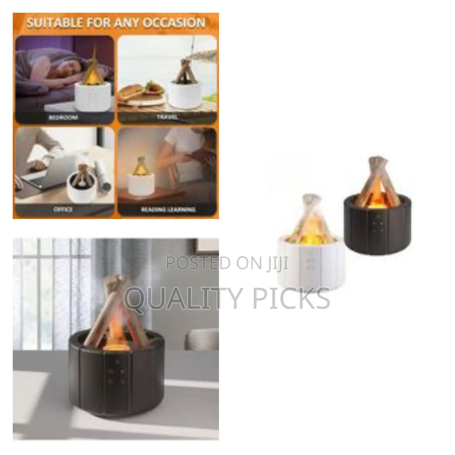 4in1 Bonfire Style Air Humidifier