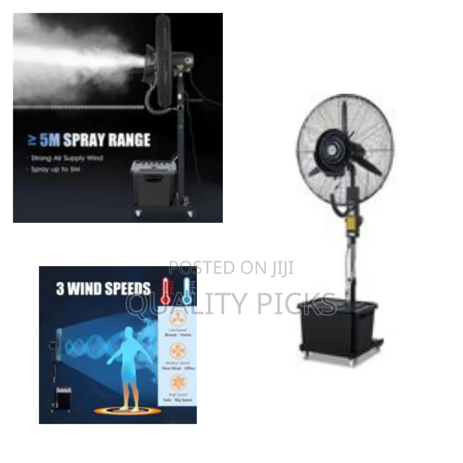 Pedestal Mist Fan