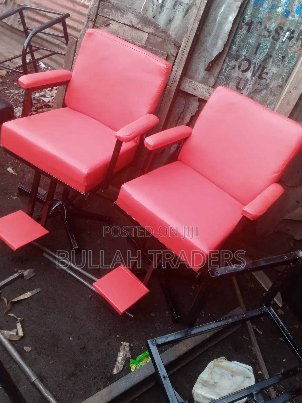 Barber Chairs Red and Other Colors Too