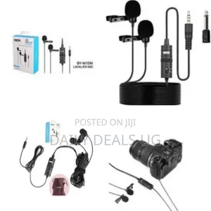 Boya by-M1dm Dual Omnidirectional Lavalier Microphone - Multicolor
