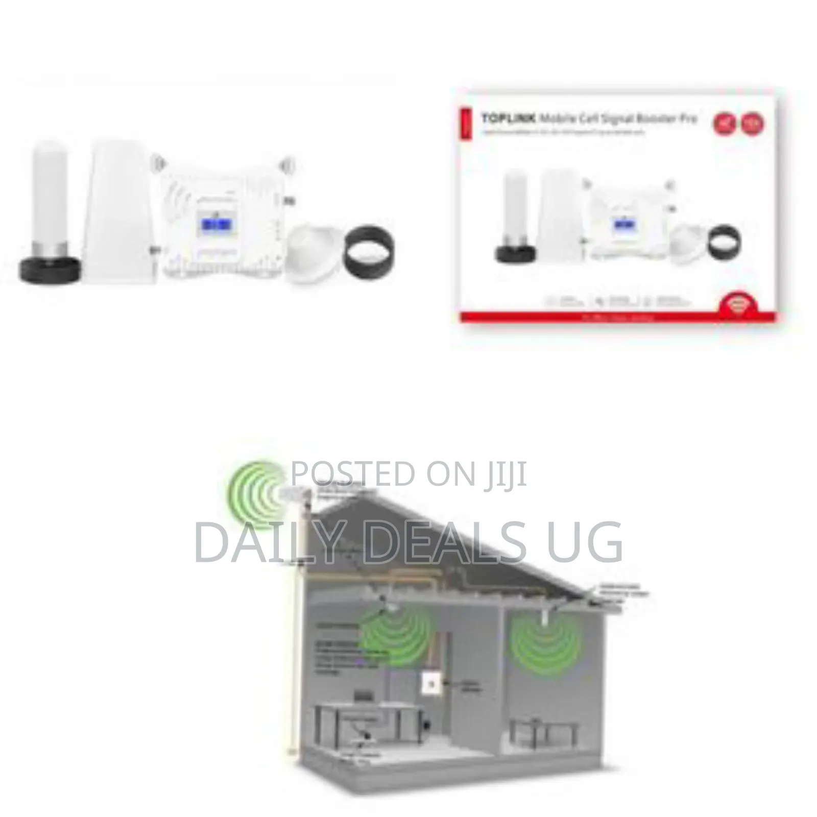Toplink Mobile Cell Signal Booster Pro - Multicolor