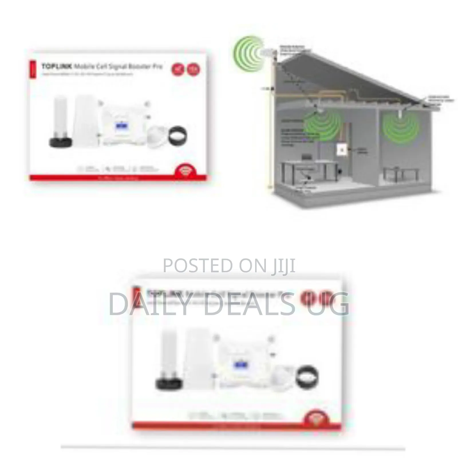 Toplink Mobile Cell Signal Booster Pro - Multicolor
