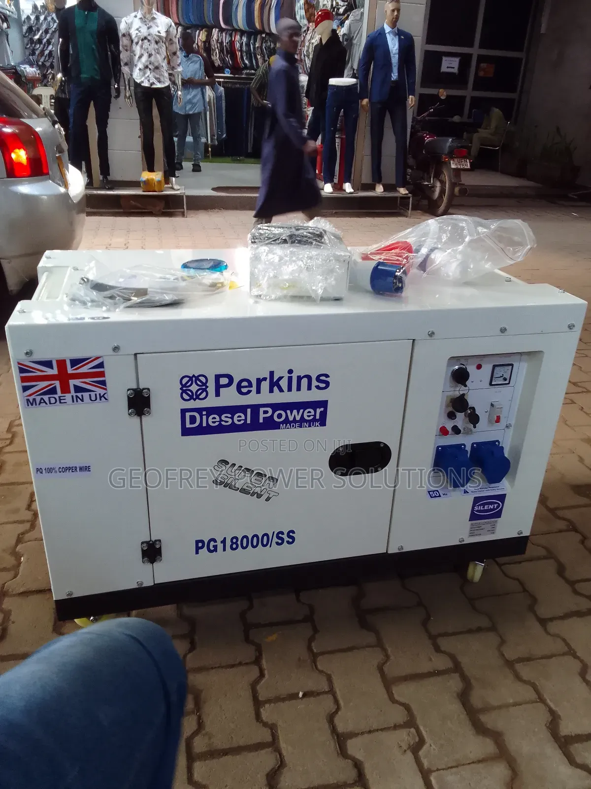 Perkins Diesel Silent Generator