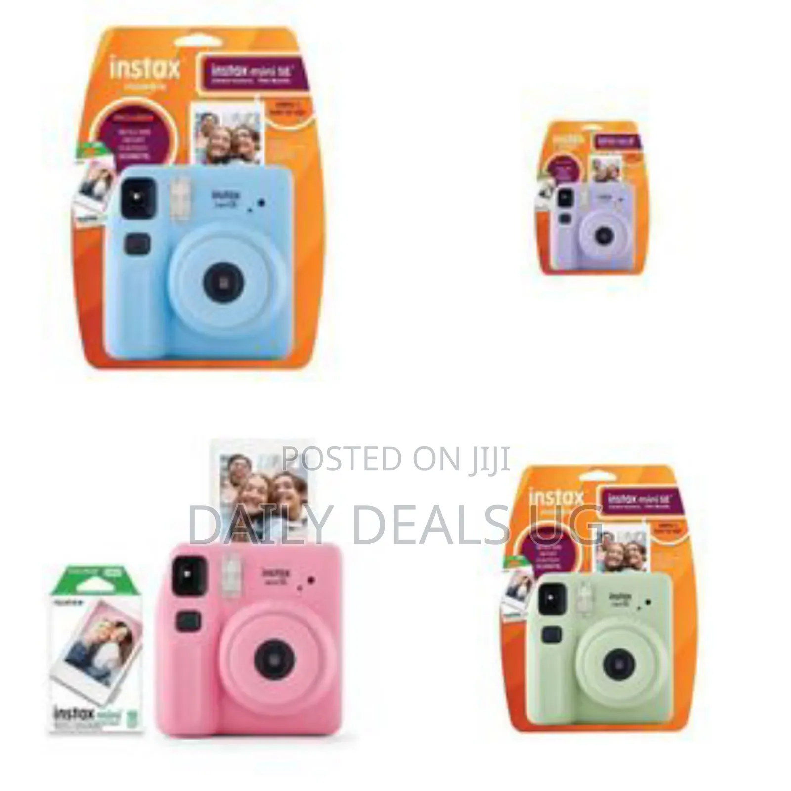 Fujifilm Instax Mini Se Instant Camera Film Bundle - Multicolor
