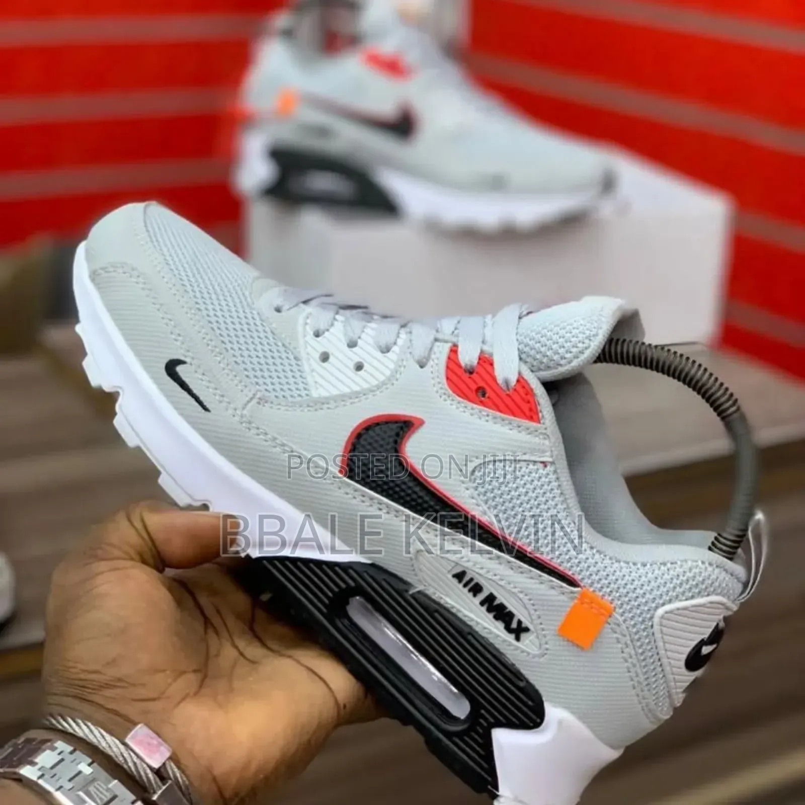 Nike Air Force Max Sneakers Grey