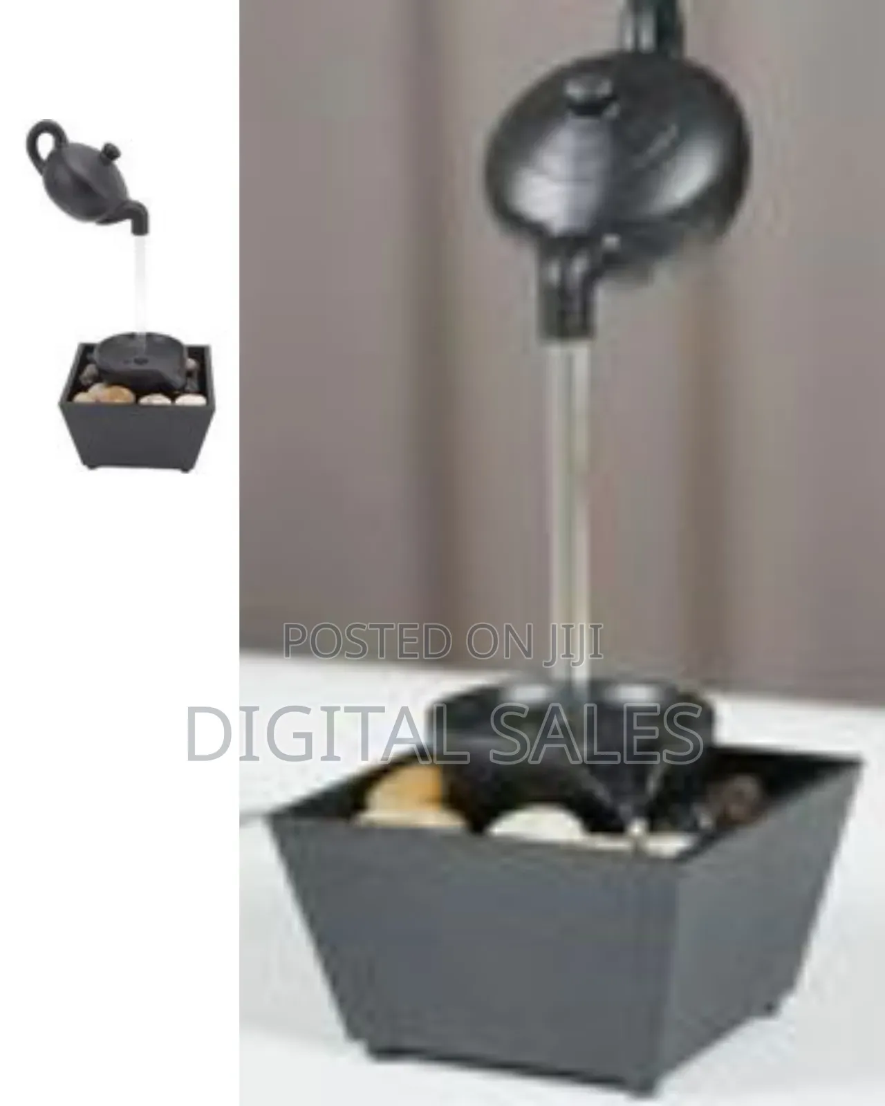 Enchanting Floating Teapot Tabletop Water Fountain