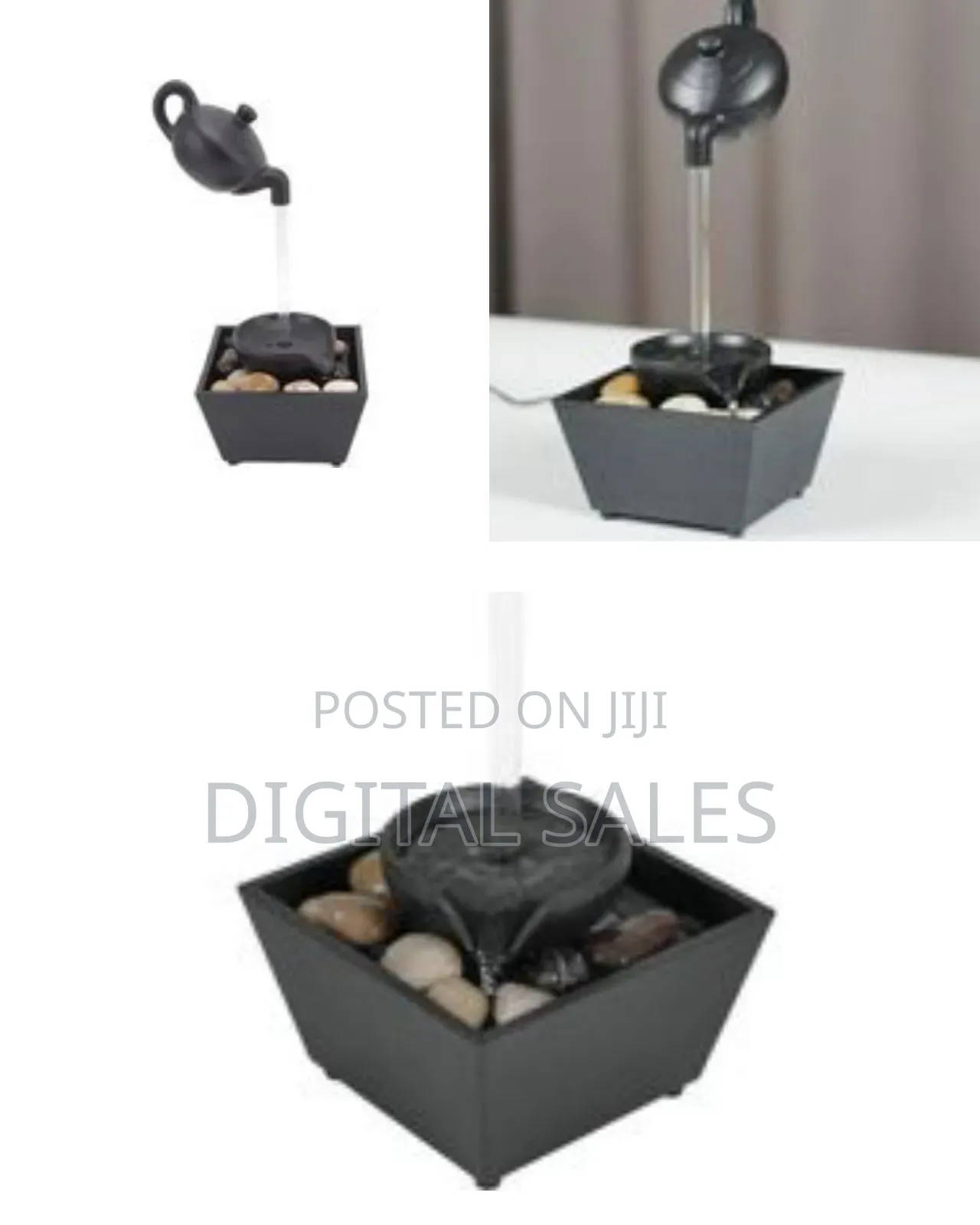 Enchanting Floating Teapot Tabletop Water Fountain