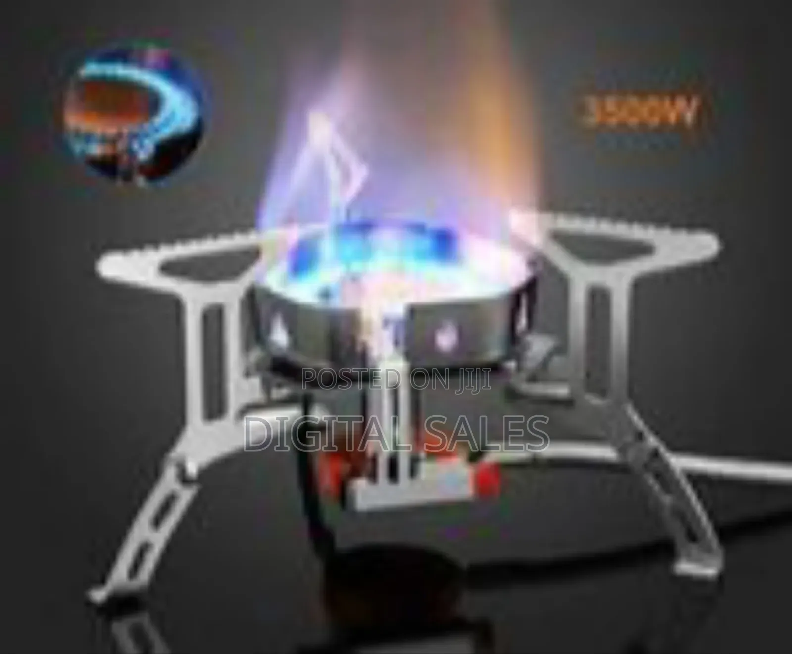 Single-Burner Portable Camping Stove