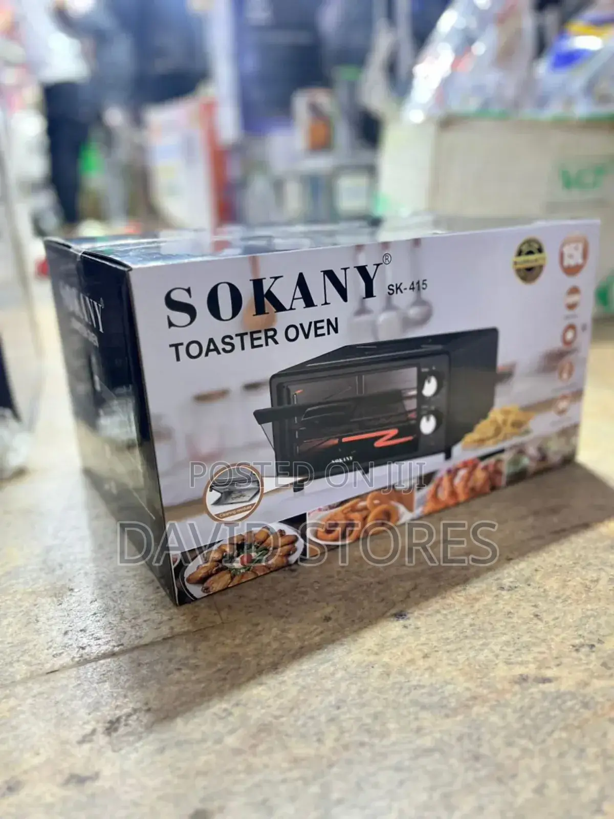 Sokany 15l Toaster Oven – Model Sk-415 (Compact Powerful)