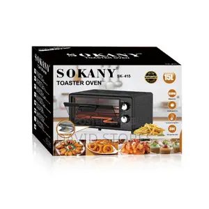 Sokany 15l Toaster Oven – Model Sk-415 (Compact Powerful)