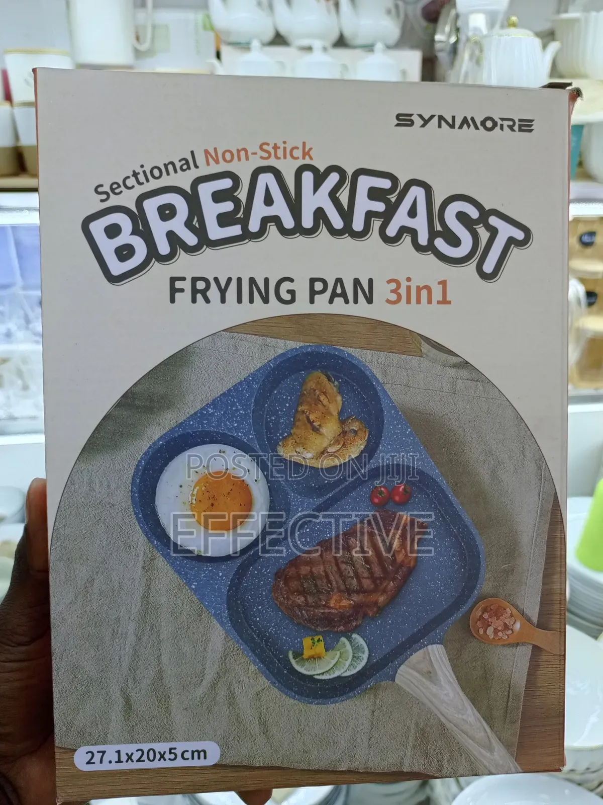 Synmore 3-in-1 Non Stick Flying Pan